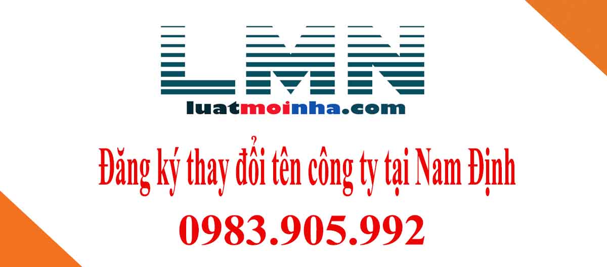 Thay đổi tên công ty tại Nam Định