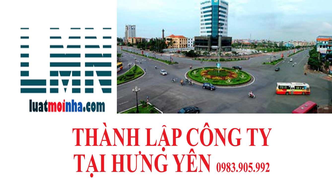 Thành lập công ty tại Hưng Yên 