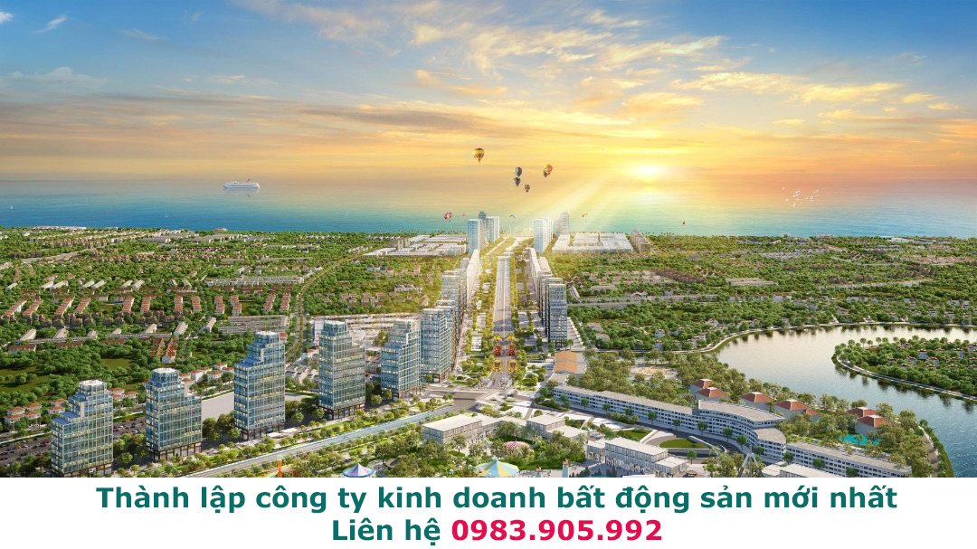 Thành lập công ty kinh doanh bất động sản